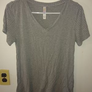 Grey high low t-shirt